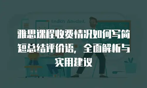雅思课程收费情况如何写简短总结评价语，全面解析与实用建议
