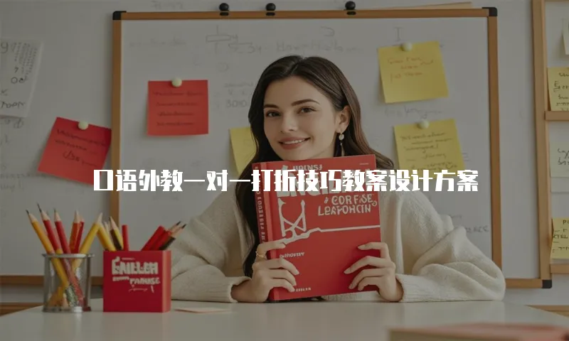 口语外教一对一打折技巧教案设计方案