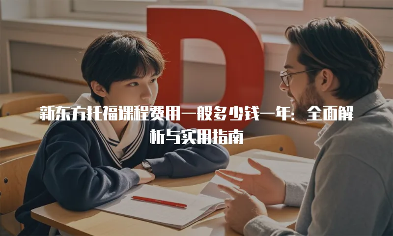 新东方托福课程费用一般多少钱一年：全面解析与实用指南