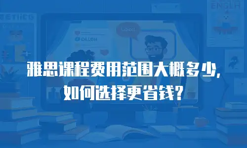 雅思课程费用范围大概多少，如何选择更省钱？