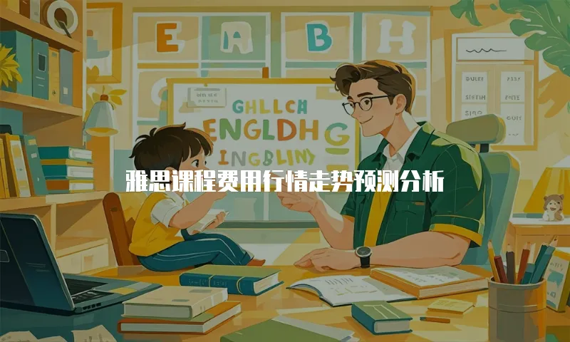 雅思课程费用行情走势预测分析