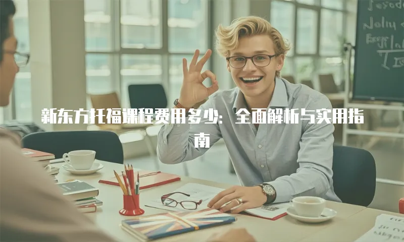 新东方托福课程费用多少：全面解析与实用指南