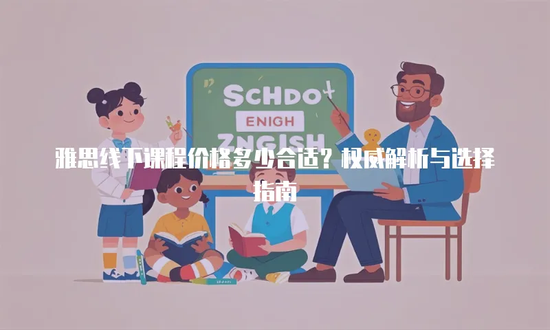 雅思线下课程价格多少合适？权威解析与选择指南  