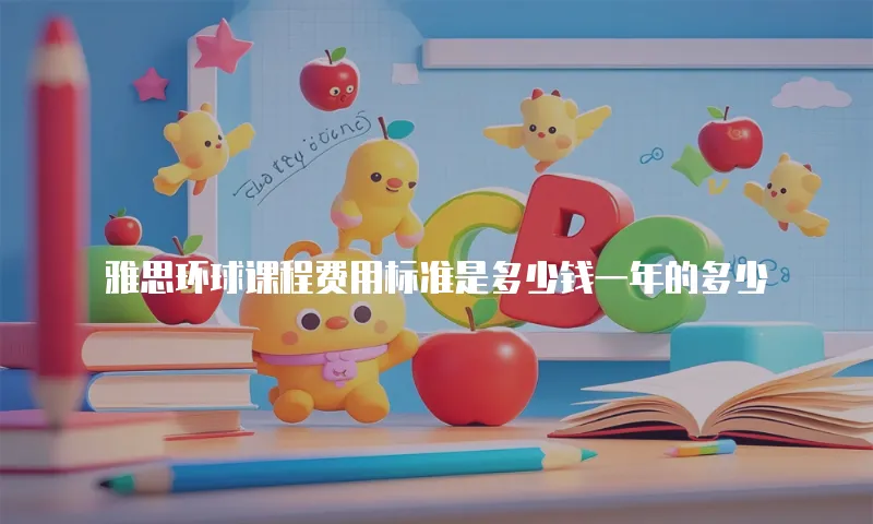 雅思环球课程费用标准是多少钱一年的多少