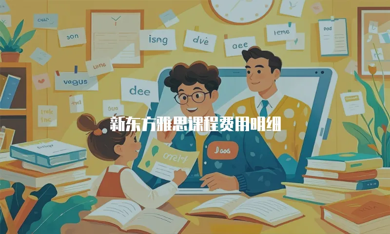新东方雅思课程费用明细