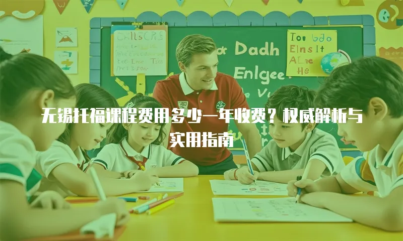 无锡托福课程费用多少一年收费？权威解析与实用指南