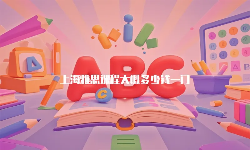 上海雅思课程大概多少钱一门