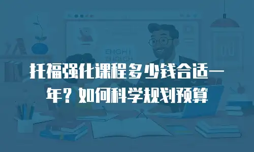 托福强化课程多少钱合适一年？如何科学规划预算