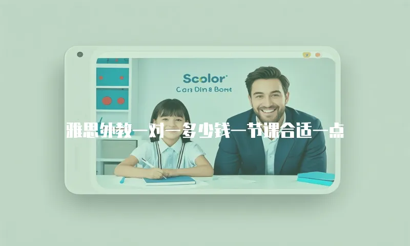 雅思外教一对一多少钱一节课合适一点