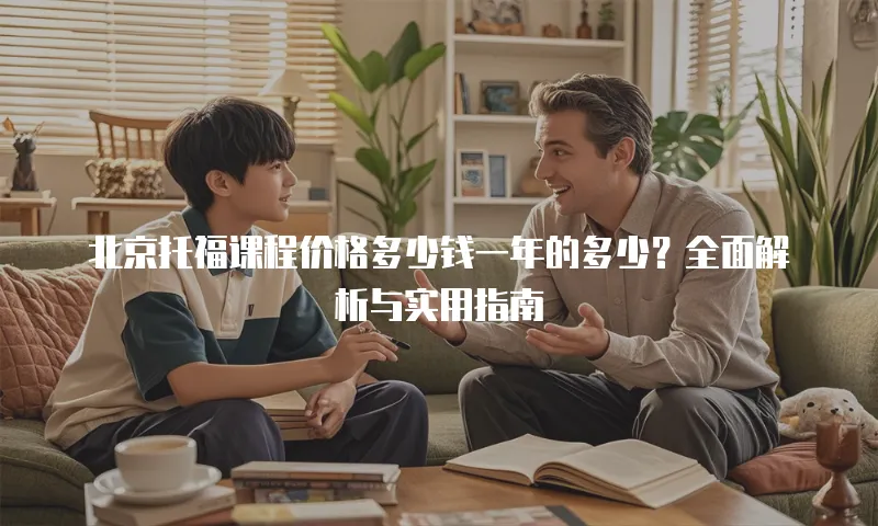 北京托福课程价格多少钱一年的多少？全面解析与实用指南