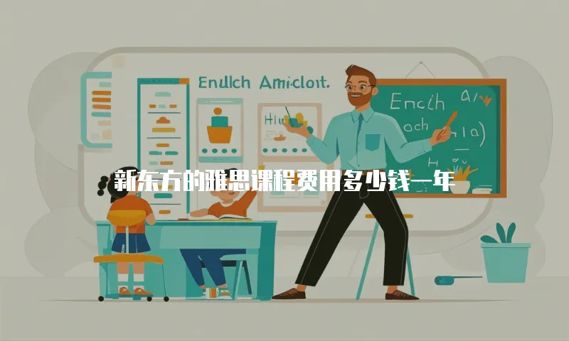 新东方的雅思课程费用多少钱一年