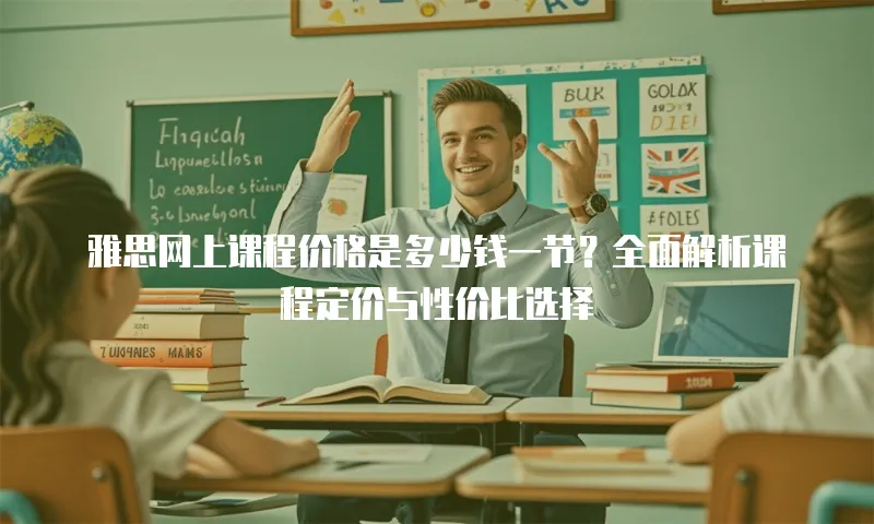 雅思网上课程价格是多少钱一节？全面解析课程定价与性价比选择