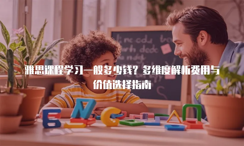 雅思课程学习一般多少钱？多维度解析费用与价值选择指南