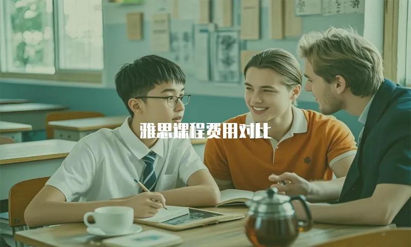 雅思课程费用对比