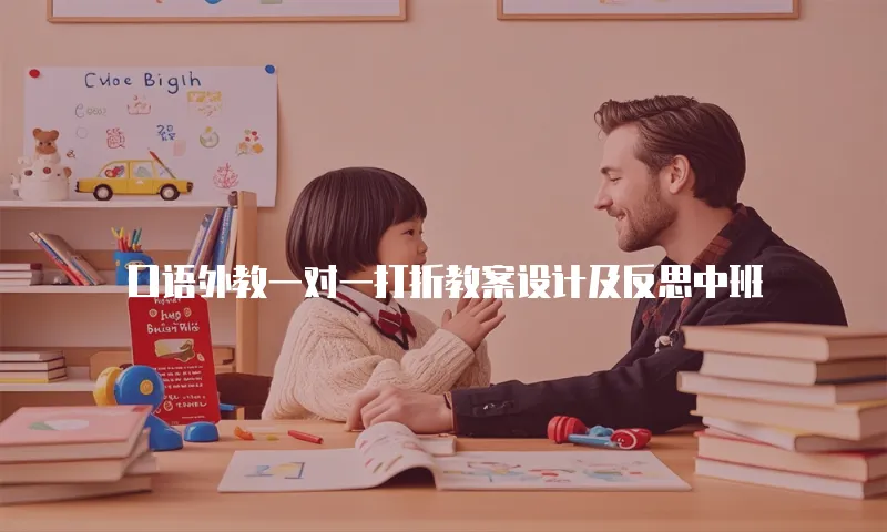 口语外教一对一打折教案设计及反思中班