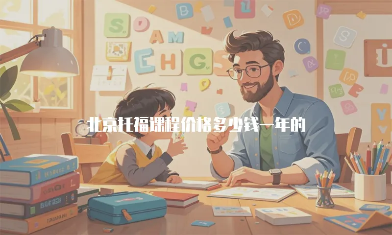 北京托福课程价格多少钱一年的
