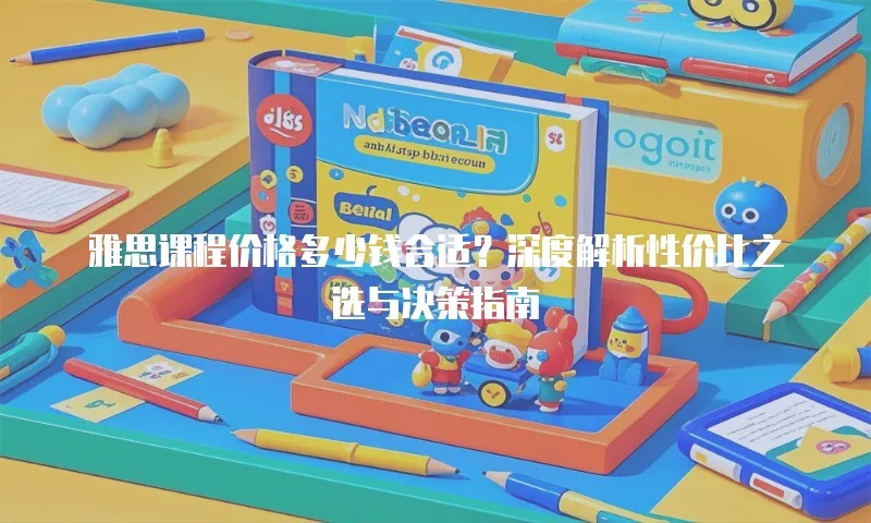 雅思课程价格多少钱合适？深度解析性价比之选与决策指南