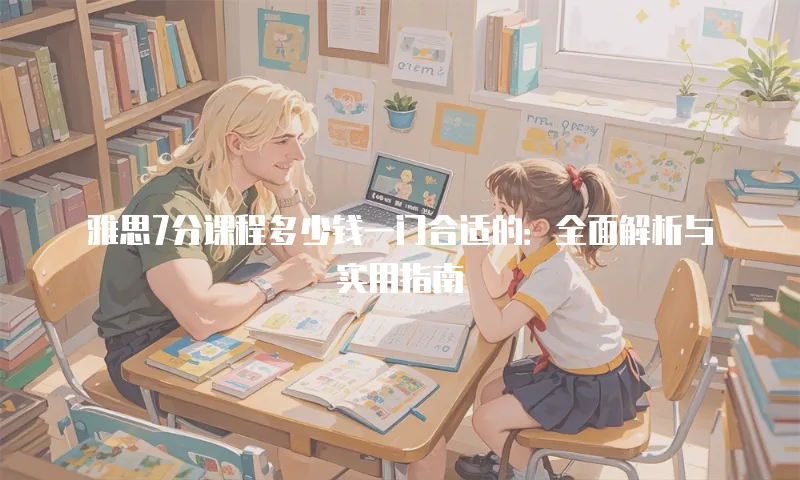 雅思7分课程多少钱一门合适的：全面解析与实用指南