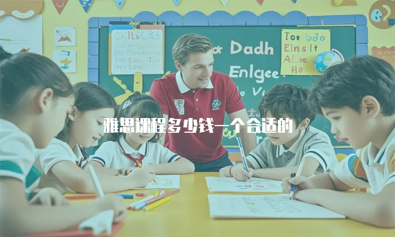 雅思课程多少钱一个合适的
