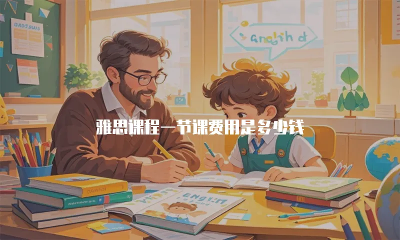 雅思课程一节课费用是多少钱