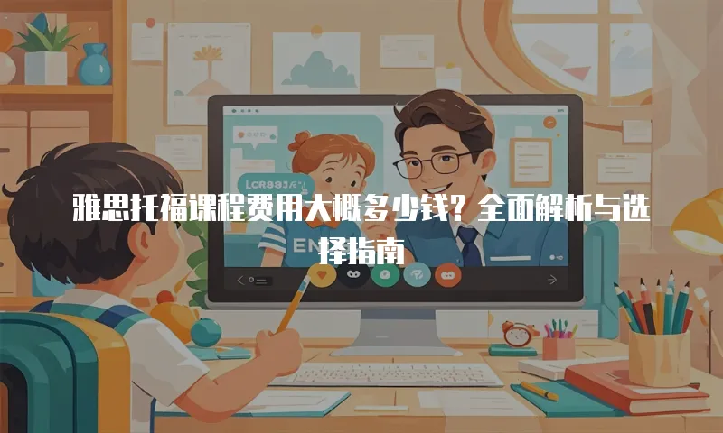 雅思托福课程费用大概多少钱？全面解析与选择指南