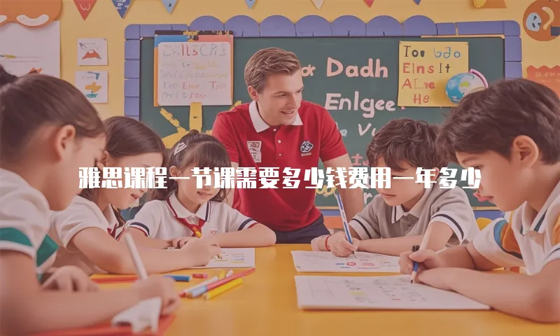 雅思课程一节课需要多少钱费用一年多少