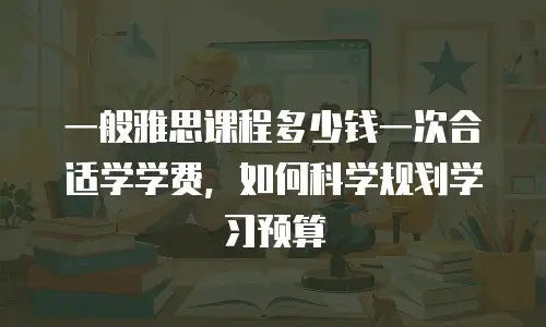 一般雅思课程多少钱一次合适学学费，如何科学规划学习预算