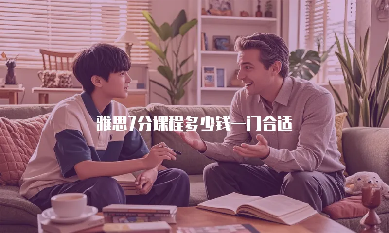 雅思7分课程多少钱一门合适