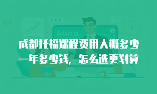 成都托福课程费用大概多少一年多少钱，怎么选更划算