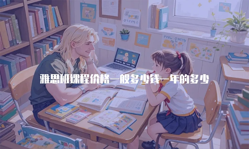 雅思班课程价格一般多少钱一年的多少