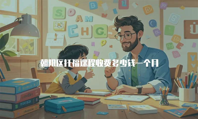 朝阳区托福课程收费多少钱一个月