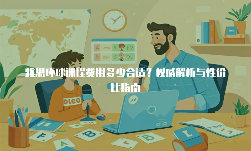 雅思环球课程费用多少合适？权威解析与性价比指南