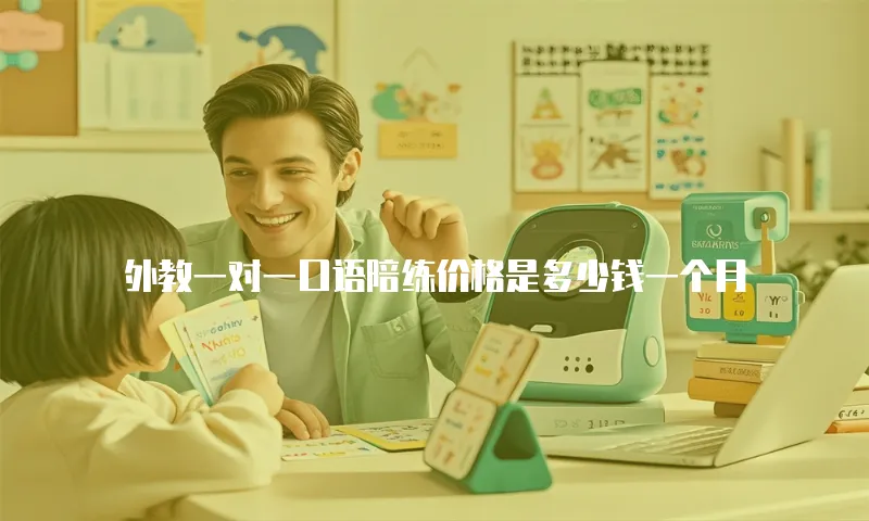 外教一对一口语陪练价格是多少钱一个月
