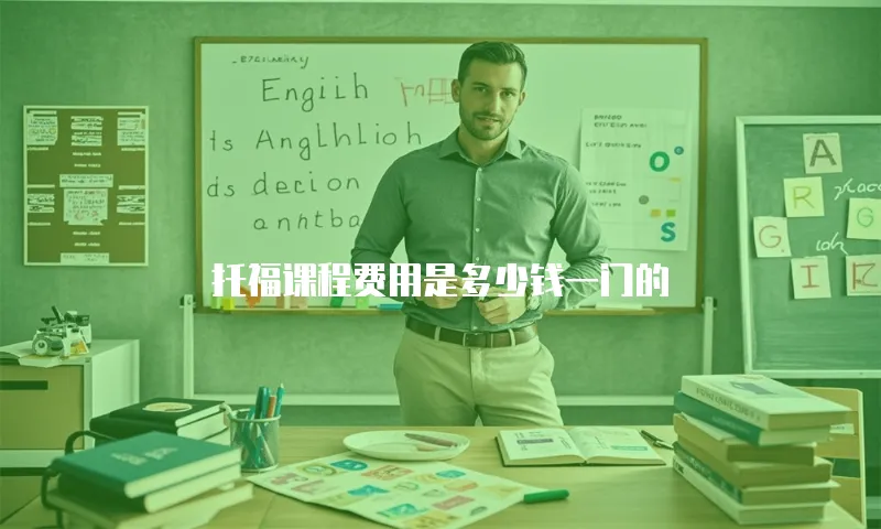 托福课程费用是多少钱一门的