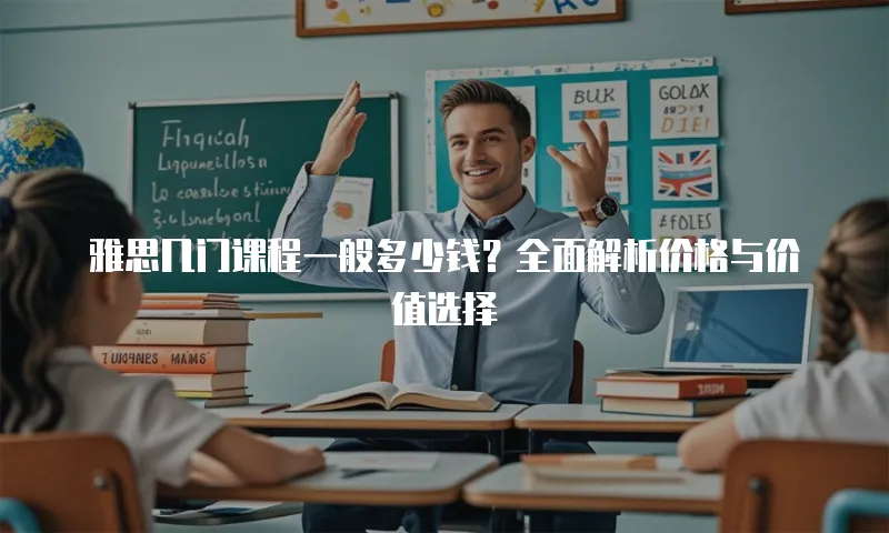 雅思几门课程一般多少钱？全面解析价格与价值选择