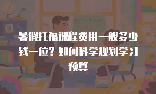 暑假托福课程费用一般多少钱一位？如何科学规划学习预算