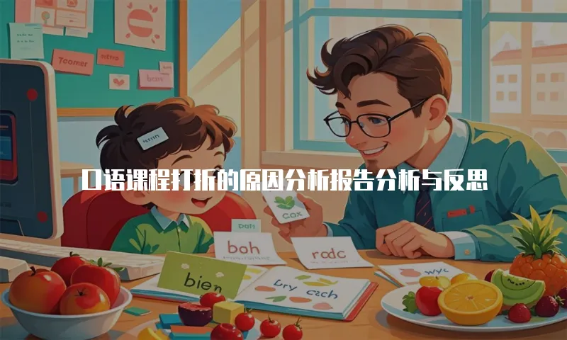 口语课程打折的原因分析报告分析与反思