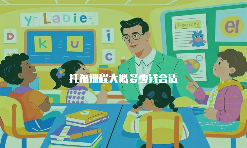 托福课程大概多少钱合适