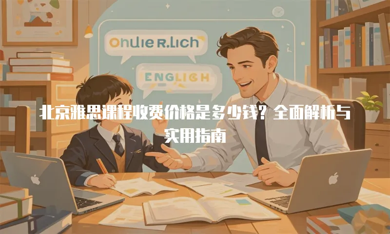 北京雅思课程收费价格是多少钱？全面解析与实用指南