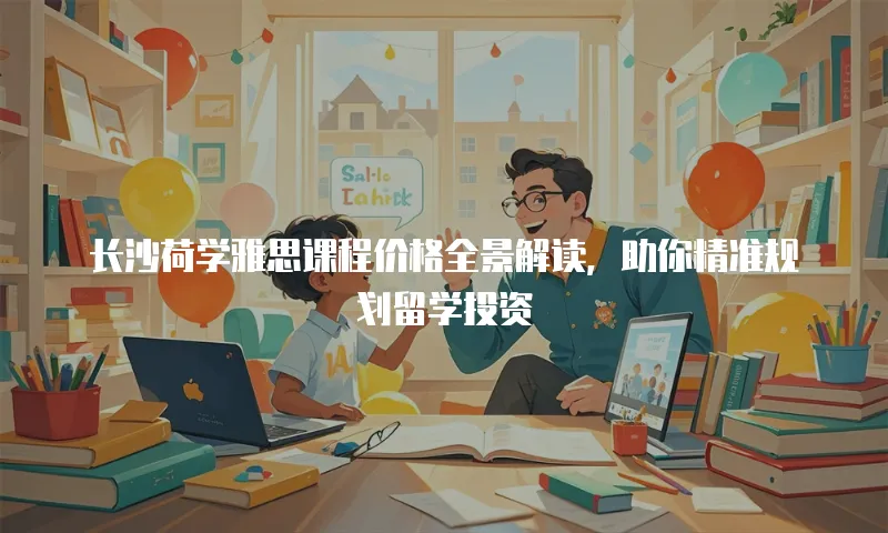 长沙荷学雅思课程价格全景解读，助你精准规划留学投资