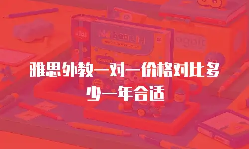 雅思外教一对一价格对比多少一年合适