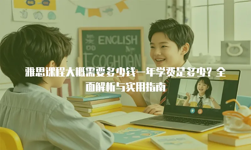 雅思课程大概需要多少钱一年学费是多少？全面解析与实用指南