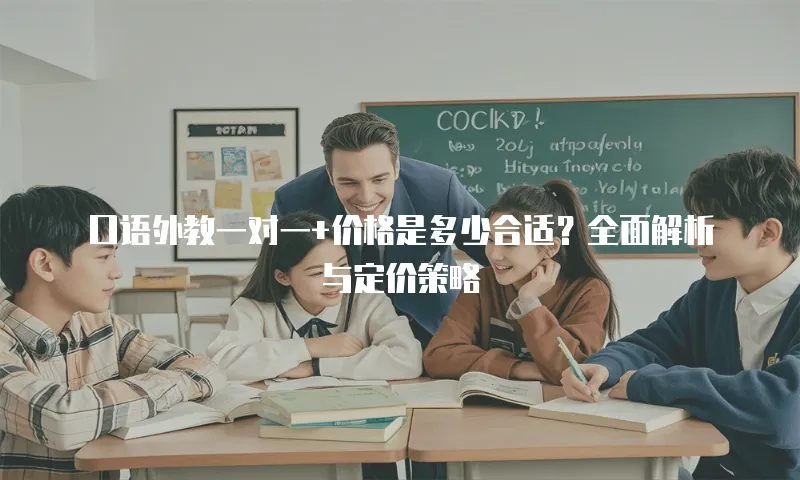 口语外教一对一+价格是多少合适？全面解析与定价策略