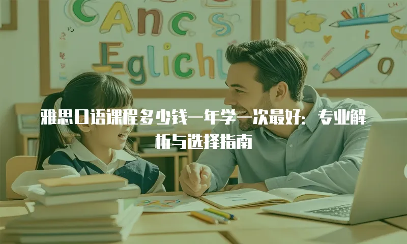 雅思口语课程多少钱一年学一次最好：专业解析与选择指南