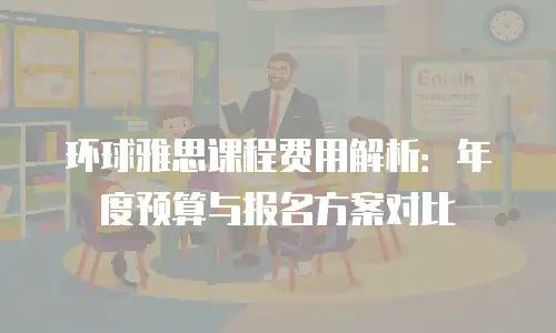 环球雅思课程费用解析：年度预算与报名方案对比