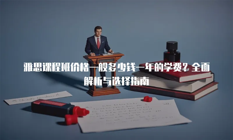 雅思课程班价格一般多少钱一年的学费？全面解析与选择指南