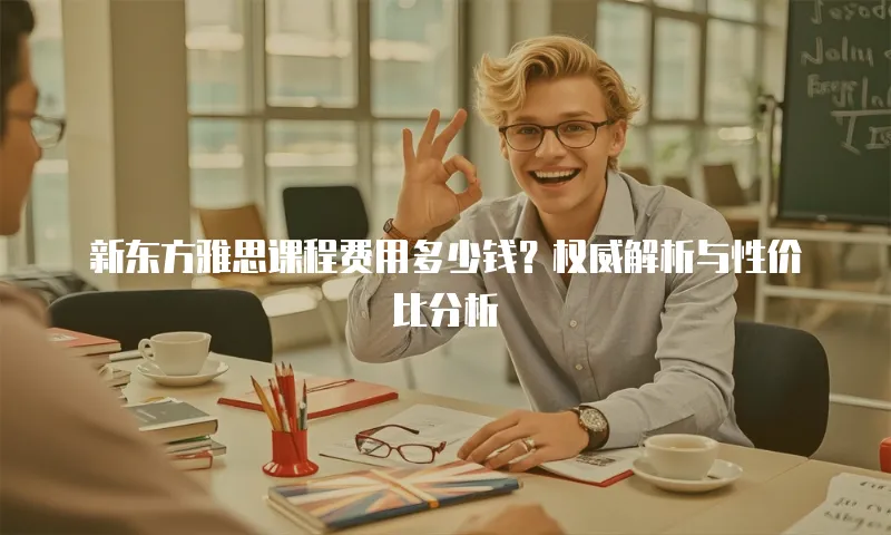 新东方雅思课程费用多少钱？权威解析与性价比分析 