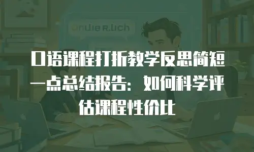 口语课程打折教学反思简短一点总结报告：如何科学评估课程性价比