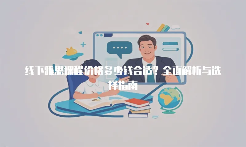 线下雅思课程价格多少钱合适？全面解析与选择指南