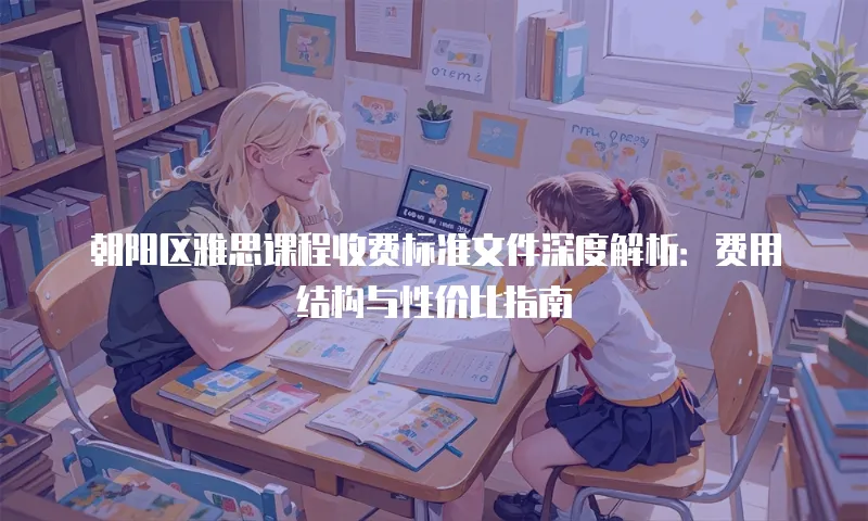 朝阳区雅思课程收费标准文件深度解析：费用结构与性价比指南